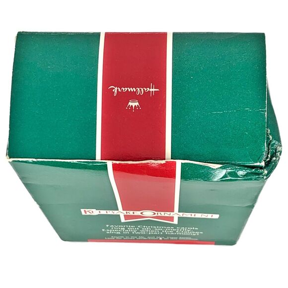 Hallmark Keepsake Ornament Christmas Tree Holiday Duet 1989 Mr & Mrs Claus w Box - Picture 8 of 11